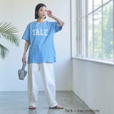 YALE別注ロゴプリントバック刺繍Tシャツ | coen【women】 | 詳細画像30