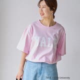 YALE別注ロゴプリントバック刺繍Tシャツ | coen【women】 | 詳細画像36
