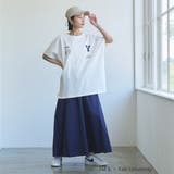 YALE別注ロゴプリントビッグフットボールTシャツ | coen【women】 | 詳細画像11 