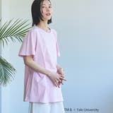 YALE別注ロゴプリントビッグフットボールTシャツ | coen【women】 | 詳細画像26 