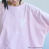 YALE別注ロゴプリントビッグフットボールTシャツ | coen【women】 | 詳細画像27 