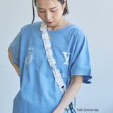YALE別注ロゴプリントビッグフットボールTシャツ | coen【women】 | 詳細画像33 