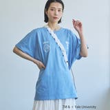 YALE別注ロゴプリントビッグフットボールTシャツ | coen【women】 | 詳細画像36 