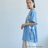 YALE別注ロゴプリントビッグフットボールTシャツ | coen【women】 | 詳細画像37 
