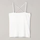 OFF WHITE | カップ付きテレコベアトップ | coen【women】