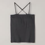 DK.GRAY | カップ付きテレコベアトップ | coen【women】