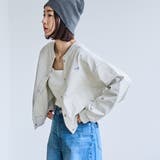 カップ付きテレコスクエアタンクトップ | coen【women】 | 詳細画像8
