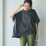 バックドロストゆるTシャツ | coen【women】 | 詳細画像2