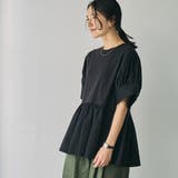 BLACK | フハクキリカエプルオーバー | coen【women】