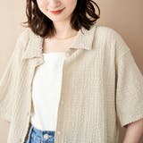 ポコポコハーフスリーブシャツ | coen【women】 | 詳細画像10