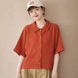 ポコポコハーフスリーブシャツ | coen【women】 | 詳細画像14