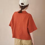 ポコポコハーフスリーブシャツ | coen【women】 | 詳細画像15