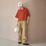 ポコポコハーフスリーブシャツ | coen【women】 | 詳細画像17