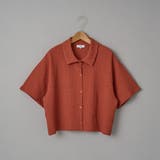 ポコポコハーフスリーブシャツ | coen【women】 | 詳細画像22