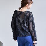 3Dフラワーメッシュカーディガン | coen【women】 | 詳細画像10 