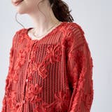 3Dフラワーメッシュカーディガン | coen【women】 | 詳細画像16 