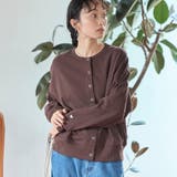 DK.BROWN | 【再入荷/新色登場】ハートモチーフ裏毛カーディガン | coen【women】