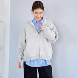 CVCダンボールジップパーカー | coen【women】 | 詳細画像14