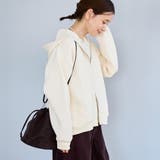 CVCダンボールジップパーカー | coen【women】 | 詳細画像3