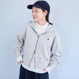 【POLO BCS（ポロ・ビーシーエス）別注】 裏毛ジップパーカー | coen【women】 | 詳細画像9 