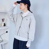 NATURAL | 【POLO BCS（ポロ・ビーシーエス）別注】 裏毛ジップパーカー | coen【women】