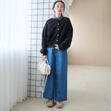 カットコール裏毛スナップカーディガン | coen【women】 | 詳細画像10