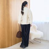 カットコール裏毛スナップカーディガン | coen【women】 | 詳細画像6