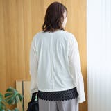 コットンナイロンシアー コンパクトカーディガン | coen【women】 | 詳細画像5 