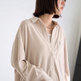 【Feel Soft フィールソフト】パイルレギュラーカラーシャツ（インフルエン… | coen【women】 | 詳細画像17 