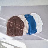 【Feel Soft フィールソフト】パイルレギュラーカラーシャツ（インフルエン… | coen【women】 | 詳細画像2 