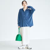 【Feel Soft フィールソフト】パイルレギュラーカラーシャツ（インフルエン… | coen【women】 | 詳細画像25 