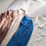 【Feel Soft フィールソフト】パイルレギュラーカラーシャツ（インフルエン… | coen【women】 | 詳細画像3 