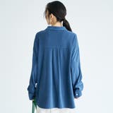 【Feel Soft フィールソフト】パイルレギュラーカラーシャツ（インフルエン… | coen【women】 | 詳細画像30 