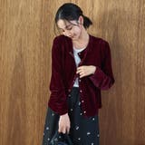 シアーベロア コンパクトクルーネック カーディガン | coen【women】 | 詳細画像11