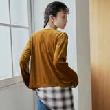 シアーベロア コンパクトクルーネック カーディガン | coen【women】 | 詳細画像18