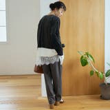 シアーベロア コンパクトクルーネック カーディガン | coen【women】 | 詳細画像4