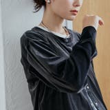 シアーベロア コンパクトクルーネック カーディガン | coen【women】 | 詳細画像7