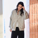ヘビー裏毛ダブルジップカーディガン | coen【women】 | 詳細画像9 