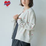 NATURAL | SunnySports(サニースポーツ)別注裏毛スナップカーディガン | coen【women】