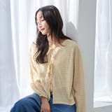 ポコポコリボンカーディガン | coen【women】 | 詳細画像1