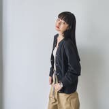 【WELLTECT】裏毛スナップカーディガン | coen【women】 | 詳細画像6