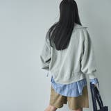 PENNEYS(ぺニーズ)別注裏毛スタンドジップスウェットカーディガン | coen【women】 | 詳細画像14