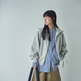 PENNEYS(ぺニーズ)別注裏毛スタンドジップスウェットカーディガン | coen【women】 | 詳細画像16