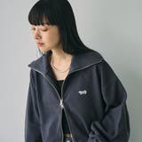 PENNEYS(ぺニーズ)別注裏毛スタンドジップスウェットカーディガン | coen【women】 | 詳細画像5