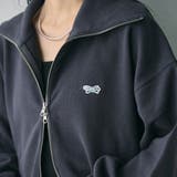 PENNEYS(ぺニーズ)別注裏毛スタンドジップスウェットカーディガン | coen【women】 | 詳細画像6