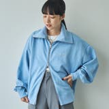 LT.BLUE | PENNEYS(ぺニーズ)別注裏毛スタンドジップスウェットカーディガン | coen【women】