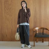 ミニブークレ ボートネックニット | coen【women】 | 詳細画像2 
