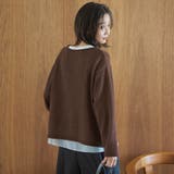 ミニブークレ ボートネックニット | coen【women】 | 詳細画像5 