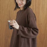ミニブークレ ボートネックニット | coen【women】 | 詳細画像7 
