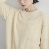 カラーメランジワッフルクルーネックニット | coen【women】 | 詳細画像19 